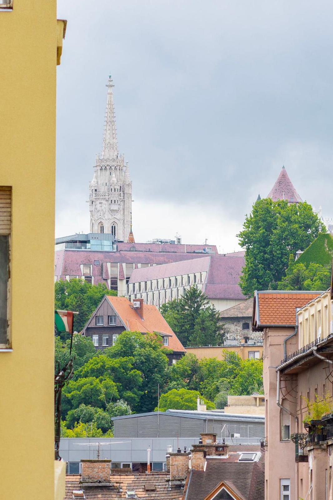 Designer Vintage Home Near Castle District Budapest Esterno foto