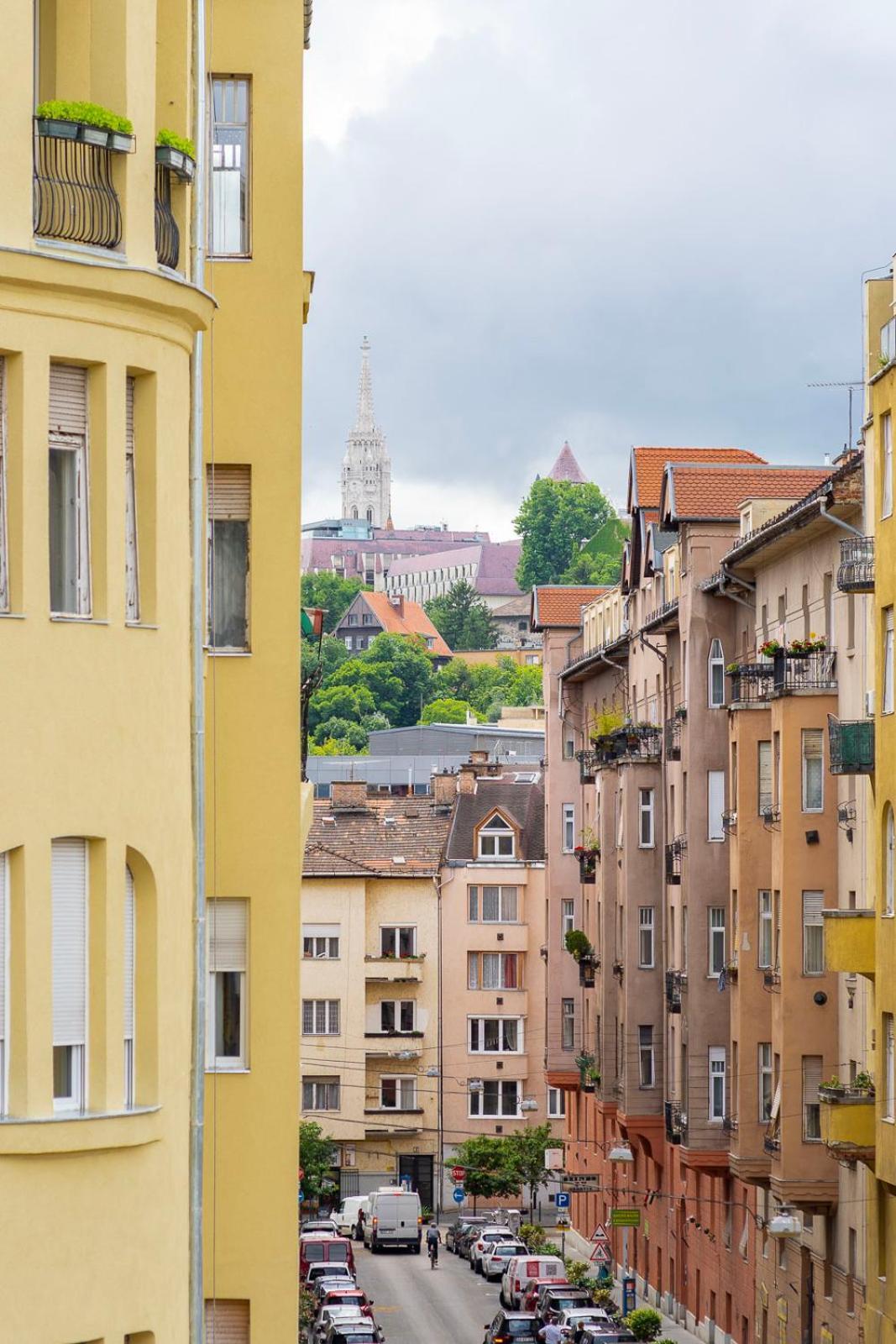 Designer Vintage Home Near Castle District Budapest Esterno foto